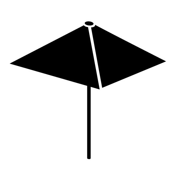Anwendung als Schirm